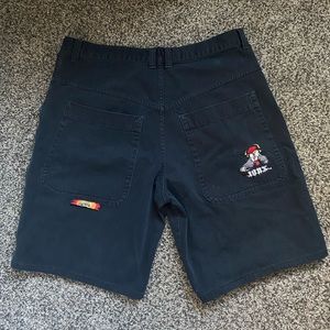 Vintage 90s JYNX Black Jean Shorts